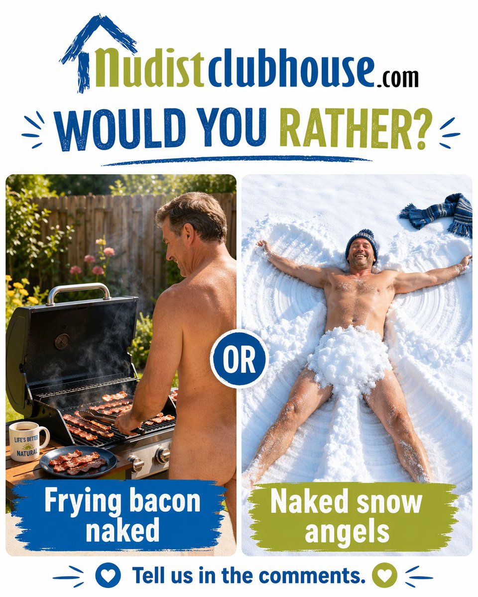 NudistClubhouse tweet media