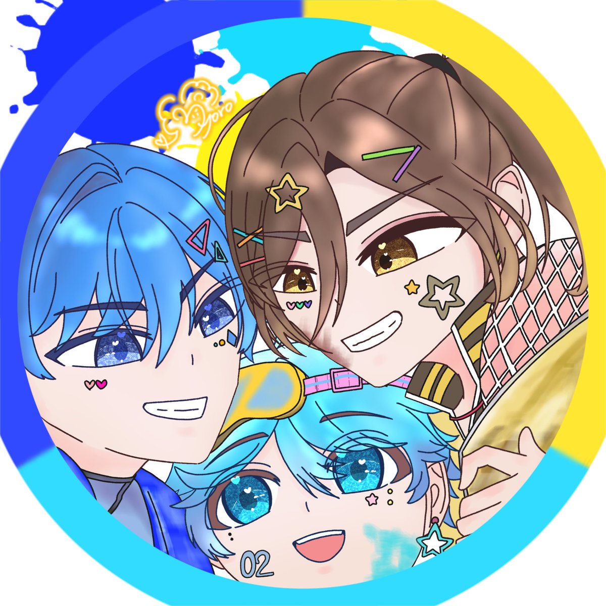 nyoro_110's tweet image. 🫟🎨🦊🐱🦁

 #あにきっず  #いふ民の乾杯挨拶  #仏イム 
 #いれいすあーと