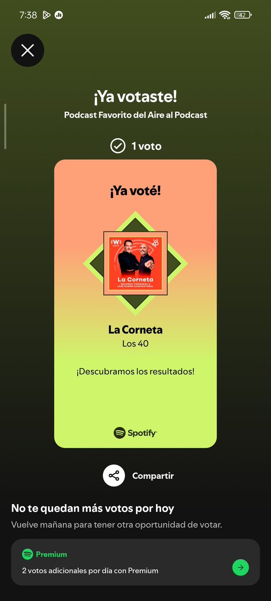 David Corridos Tumbados tweet media