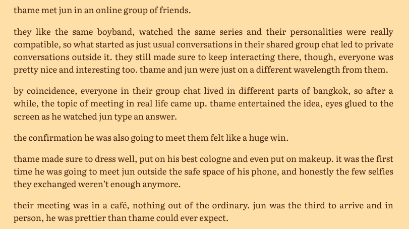 Lunna_Mrs's tweet photo. internet friends  — #thamejun 

07. ❛what do you want me to do? this is out of my control.❜ 

TW: mentions of blood and death. https://t.co/w2TF7J2Mya
