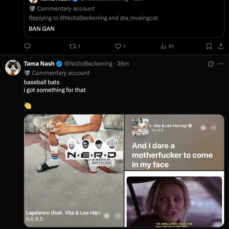 Not Samantha A tweet media