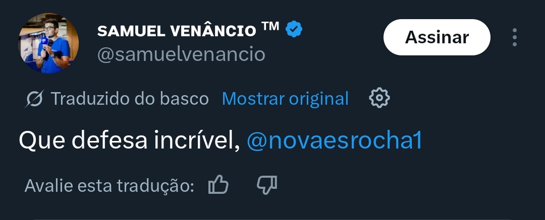 wesleypchaves's tweet photo. @kiwi_cruzeiro @samuelvenancio @novaesrocha1 Aqui pra mim ja mudou o idioma https://t.co/MJGAV4EWdj
