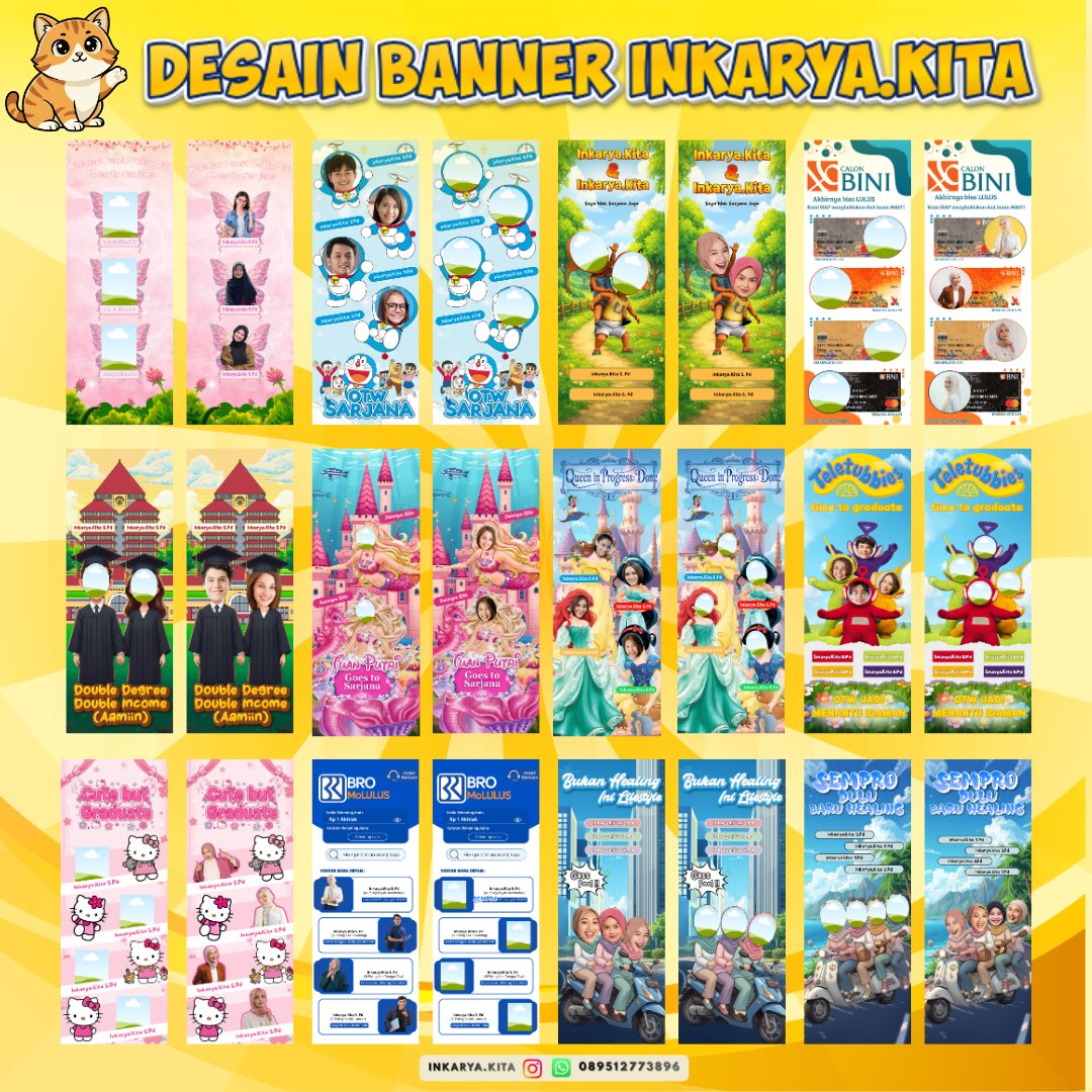 Open Jasa Desain Perjokian semua Tugas Umum 24 Jam tweet media