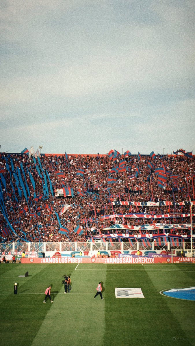 rociobrc's tweet photo. Ya que todos están haciendo sus fotos con el nuevo filtro de IG probé hacer las mías de San Lorenzo ❤️💙. https://t.co/avn7DbhYow