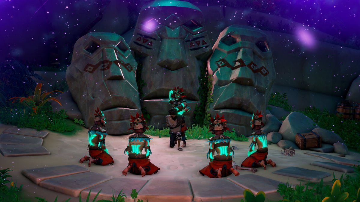 <a href="/SeaOfThieves/">Sea of Thieves</a> Every stone remembers what was offered here.

Theme: Remarkable Rocks 

 #sotshot <a href="/SeaOfThieves/">Sea of Thieves</a> #seaofthieves