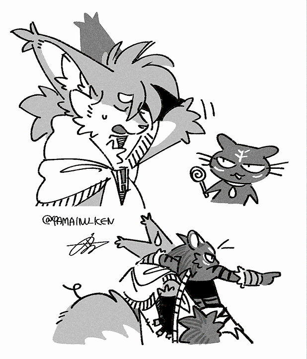 山戌軒/Yamainuken tweet media