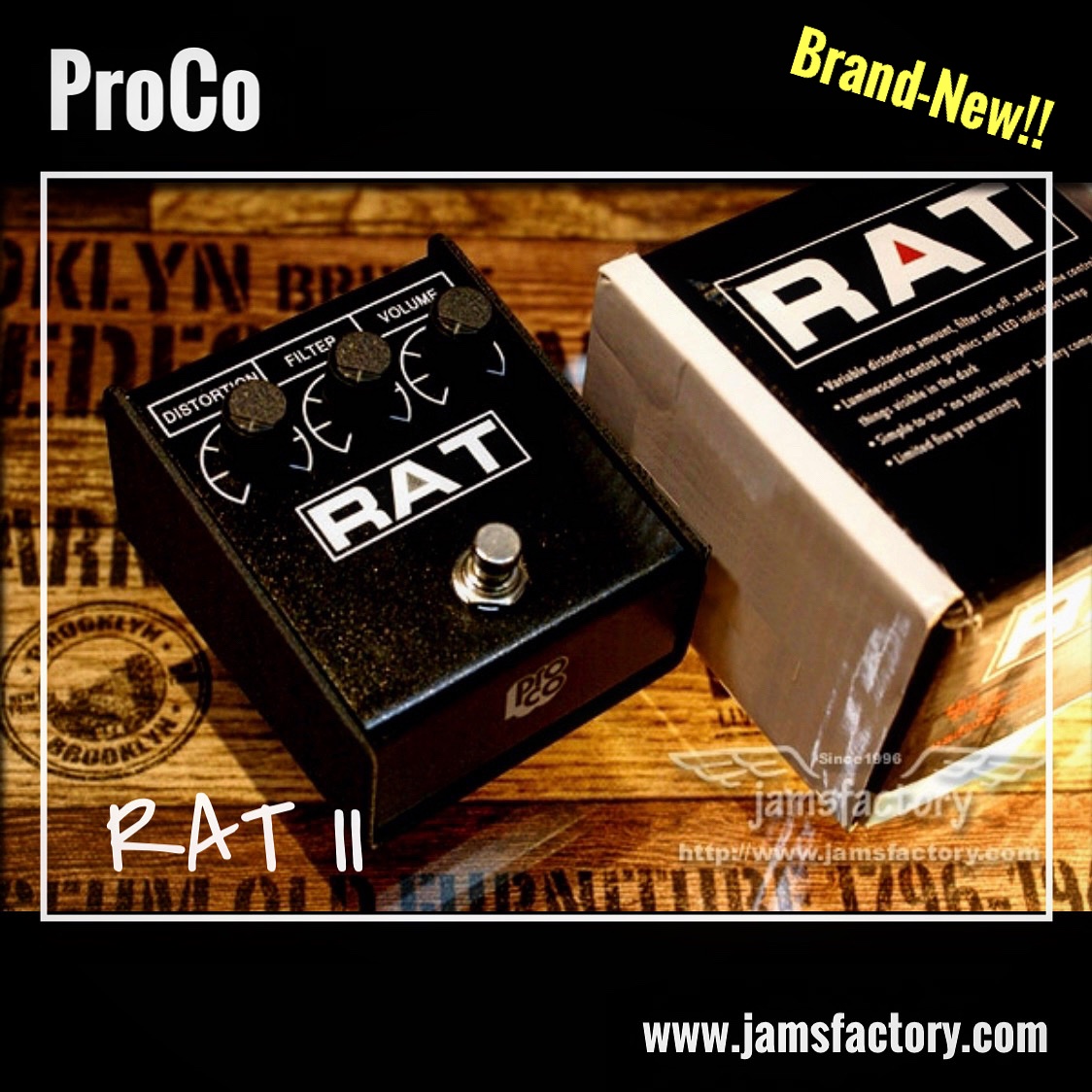 ジャムズファクトリー(エフェクターショップ) tweet media