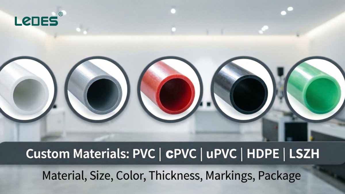 LedesChina's tweet image. Your project is unique. Why is your electrical conduit off-the-shelf?

See how we can build a solution for your unique needs.

bit.ly/custom-pipe

#CustomPlasticPipe #CustomPVCPipe #CustomManufacturing #ElectricalConduit #PVCConduit #ElectricalContractor #Engineering #Ledes
