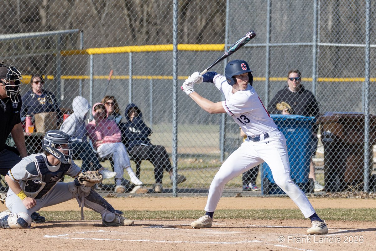 Orono_Baseball's tweet photo. Orono Baseball defeats Mpls SW 11-6.  @ChazBrookins throws 5 inn with 1 ER for the win @blaketichy 3-3 with 2B, 3B and BB.  @KeeganFlansburg hits a giant 💣 to LF for a 2 run HR! https://t.co/NZ2bJ5wm4h
