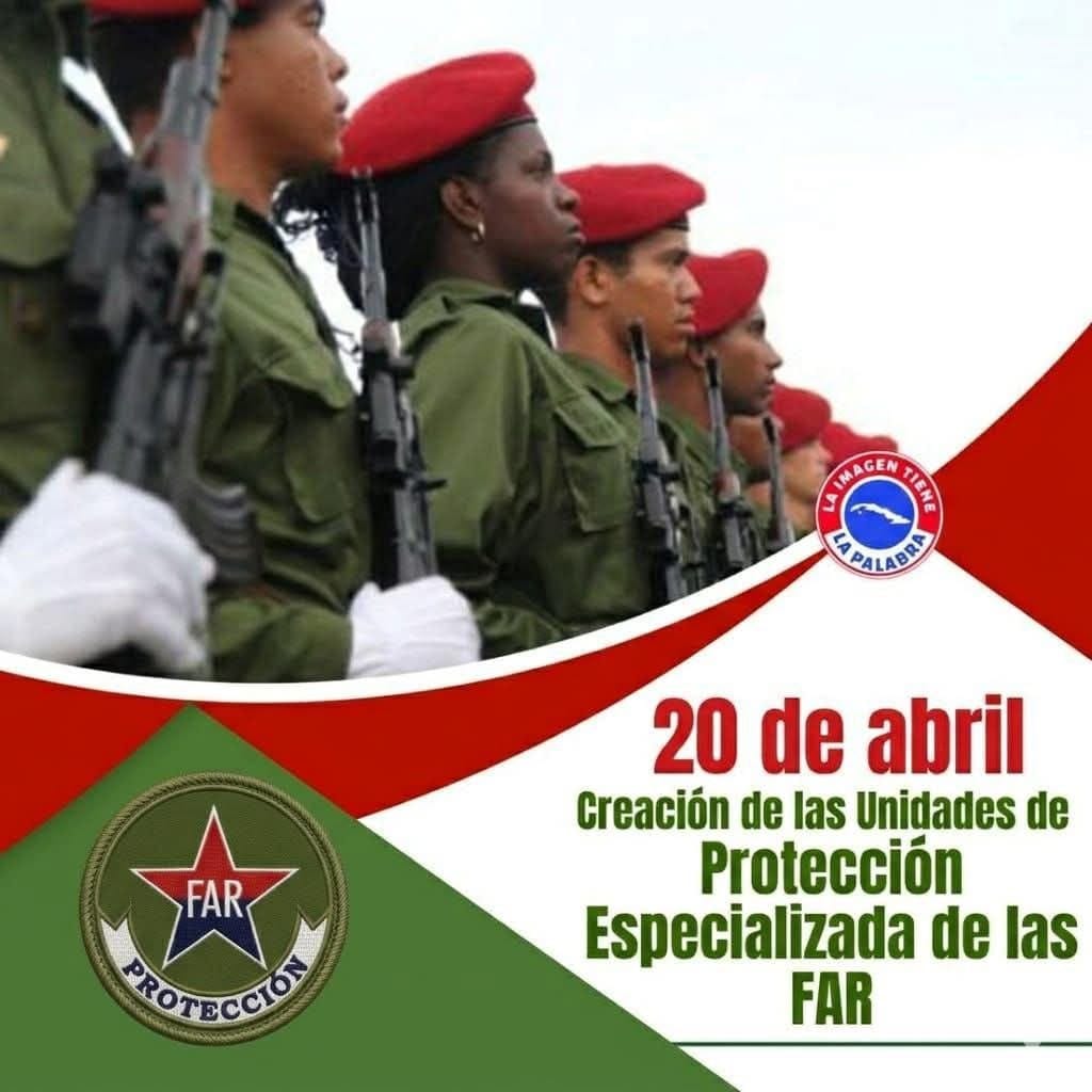 20 de abril 1984 – Creación de las Unidades de Protección Especializada de las FAR
Una fuerza nacida para garantizar la seguridad y protección, con disciplina, preparación y alto sentido del deber.