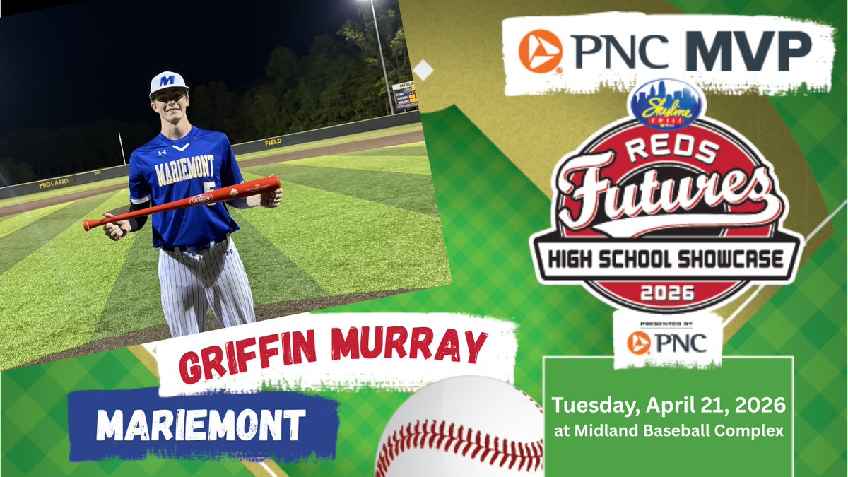 redshsshowcase's tweet photo. Congratulations to our @PNCBank MVP, Griffin Murray, from Mariemont!

@MariemontSchool @MMontBaseball https://t.co/UqIrRWv5cv