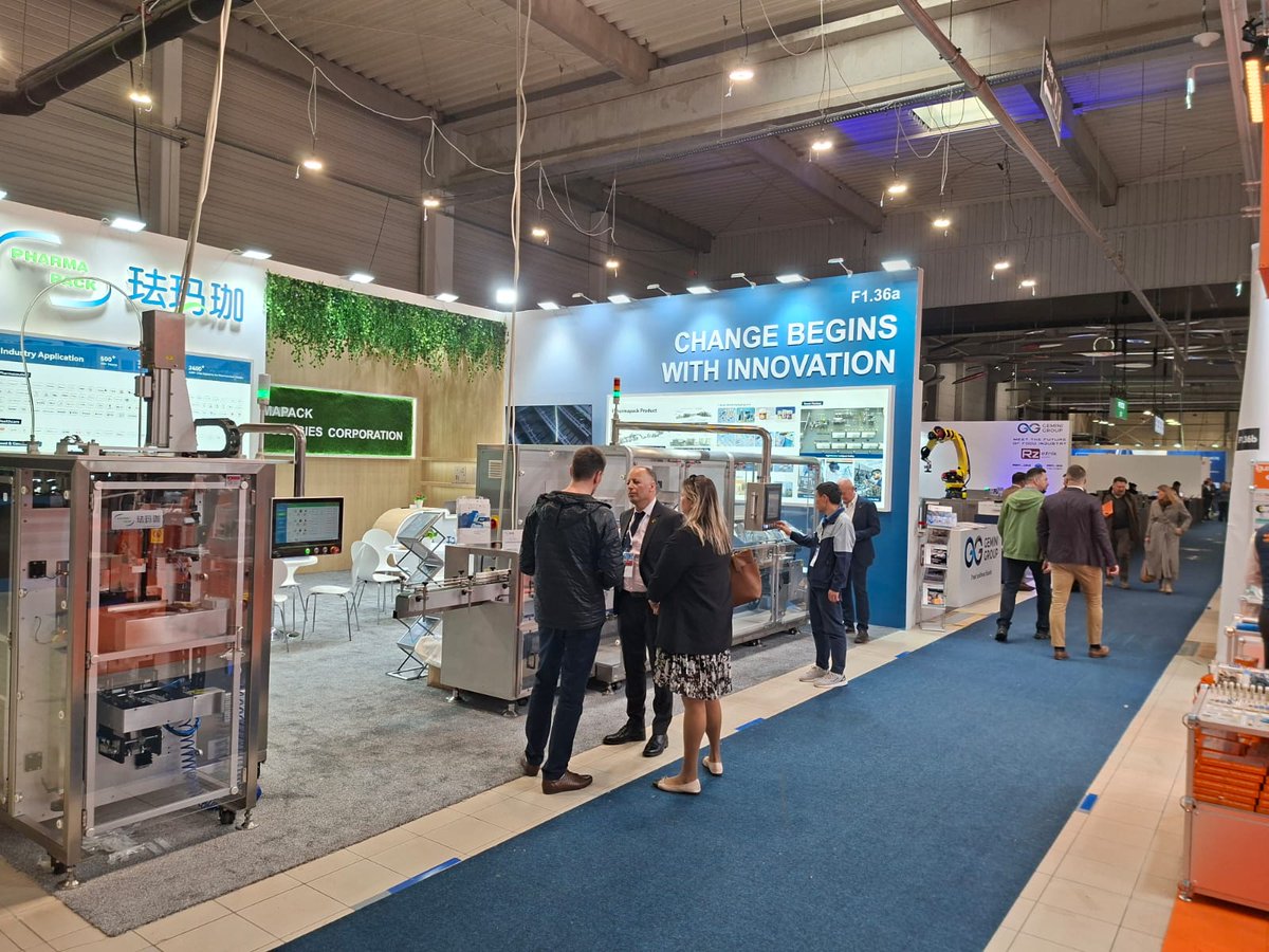 pharmapack2002's tweet image. That’s a wrap on #WARSAWPACK
Great conversations, strong connections, and valuable insights gained.
Thanks to everyone who visited us—let’s keep the conversation going.
#PharmaPackaging #Automation #Innovation