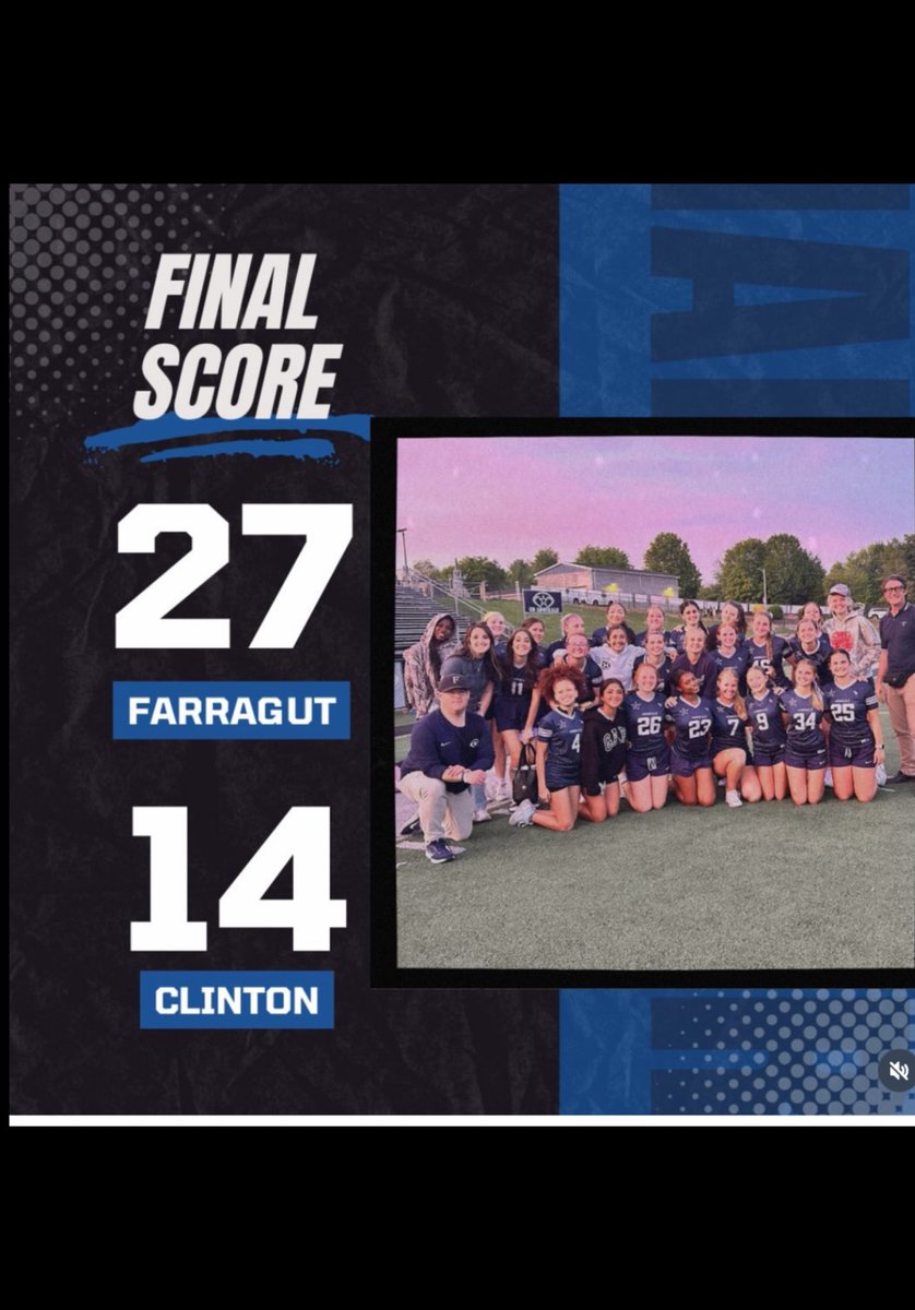 coachtatefhs20's tweet photo. MONDAY NIGHT FLAG FOOTBALL ⚓️🏈

Final Score 

FARRAGUT 27    CLINTON 14

@West105_WFIV @jnichols_2121 @farragutpress1 https://t.co/oQZtH0bYdS