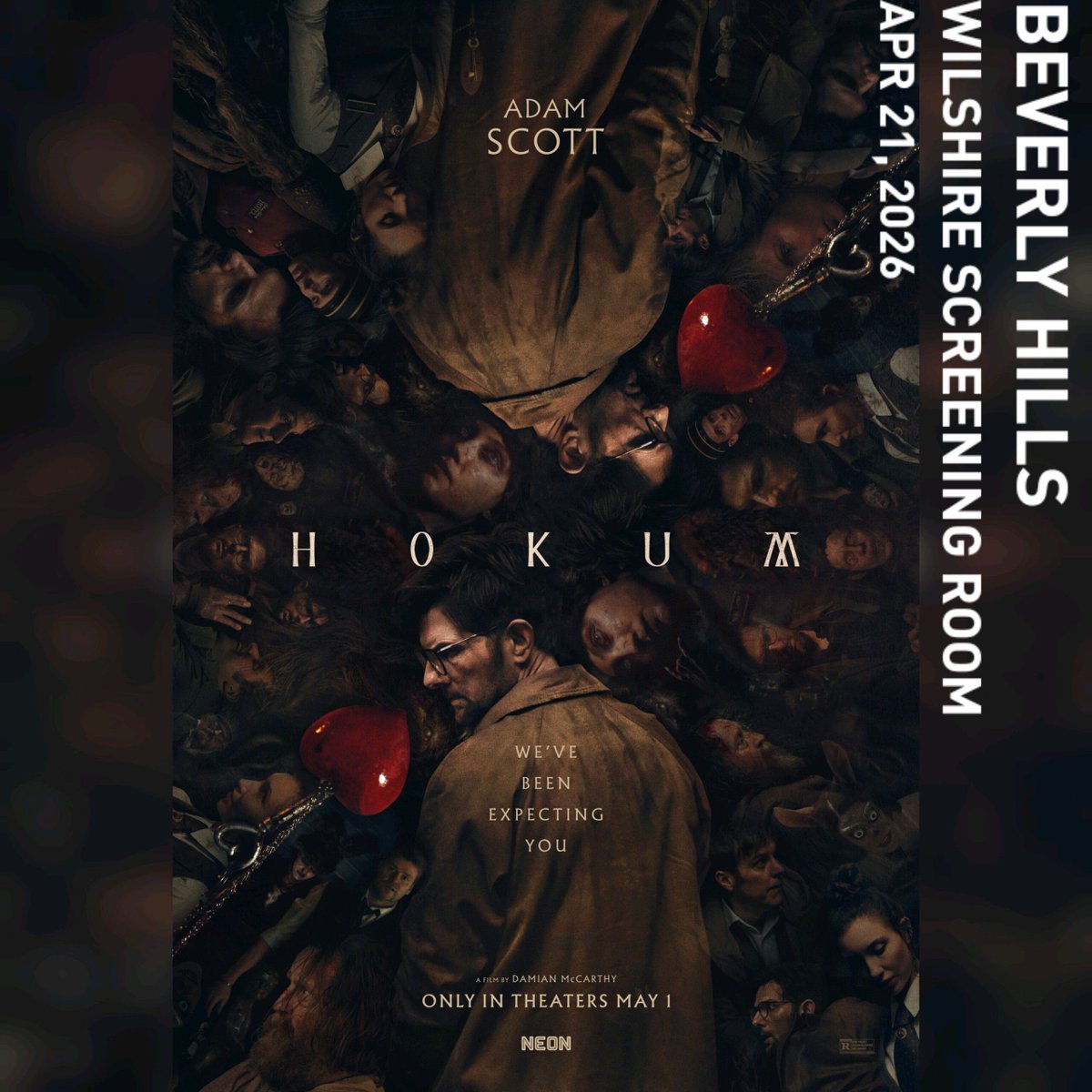 #movie screening tonight... #Hokum <a href="/hokummovie/">Hokum</a>  . #AdamScott <a href="/mradamscott/">Adam Scott</a> #DamianMcCarthy #film #cinema #movies #films <a href="/neonrated/">NEON</a>