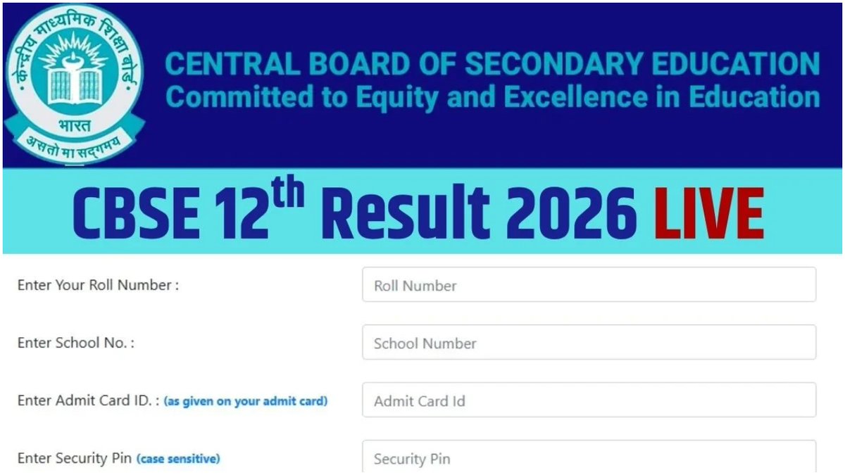 TimesBull's tweet image. CBSE Board Class 12 Result Can Be Checked With Roll Number
timesbull.com/education/cbse…
#cbse #cbse12thresult #education