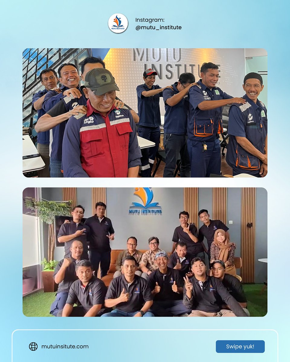 MutuInstitute's tweet image. Mutu Institute sukses menggelar In-House Training Teknisi Listrik 3 Phase bersama PT Transportasi Jakarta di Depok (22–23 September 2025).

Kegiatan ini memperkuat kompetensi teknisi untuk mendukung keandalan operasional &amp;amp; keselamatan kerja.

#Kelistrikan #Training