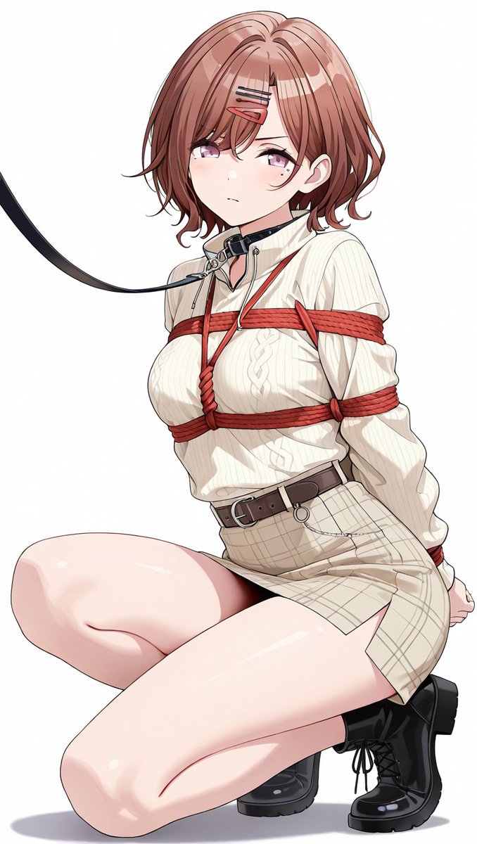dancer_of_V_B3's tweet photo. #AIイラスト #拘束 #bondage #DID #緊縛 
樋口円香/シャニマス https://t.co/l4iFqwOnrw