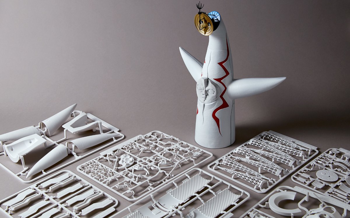 【モニター作品紹介 2/2】  

再生産が決定した「ARTPLA 太陽の塔」 
本日も2023年に実施した「太陽の塔が作れる！モニターキャンペーン」でご当選された皆様の作品をご紹介‼

2日目はこの2名の作品をご紹介します❗️

小石　克 さん（<a href="/nekote/">小石　克</a>）
冬星ジンベイ さん（<a href="/SAMURAISTAR1211/">冬星ジンベイ／+■／▶︎</a>）

＃海洋堂