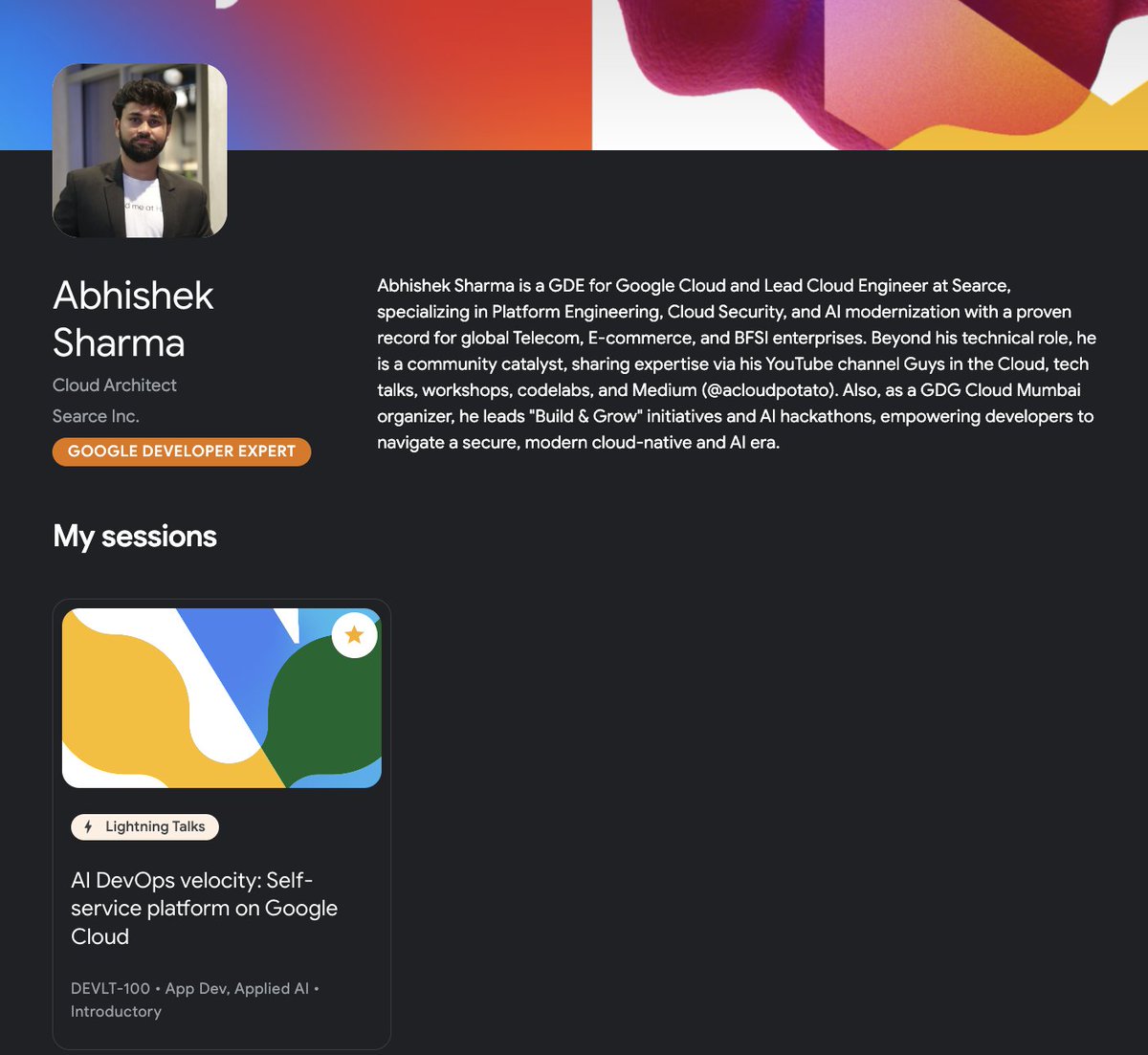 acloudpotato's tweet photo. Manifestation turned into reality! ✨✈️

I’m thrilled to officially announce that I’ll be speaking at 𝗚𝗼𝗼𝗴𝗹𝗲 𝗖𝗹𝗼𝘂𝗱 𝗡𝗲𝘅𝘁 '𝟮𝟲 in 𝗟𝗮𝘀 𝗩𝗲𝗴𝗮𝘀, 𝗨𝗦𝗔 🇺🇸

April 22, 2026 | 5:00 PM  
Developer Theater, Mandalay Bay, Las Vegas 

@googledevs #GoogleCloudNext #gde https://t.co/Ltvv0VExvR