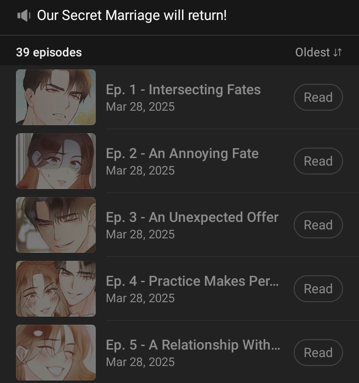 keshagrace501's tweet image. Kelan ba talaga to babalik? #OurSecretMarriage 

Reading #Our_Secret_Marriage made my day better.
webtoons.com/en/romance/our… #WEBTOON