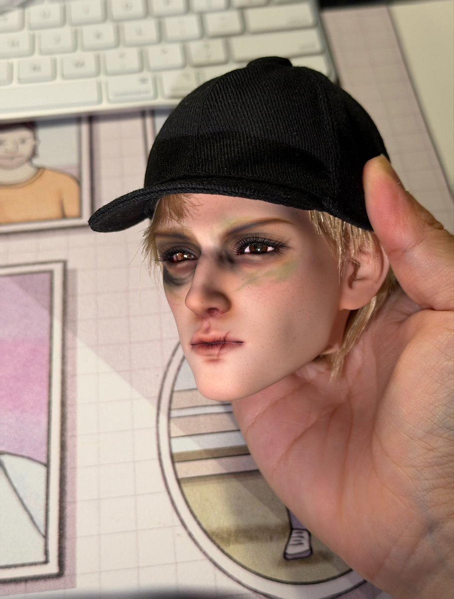 CloudTattoo_V's tweet image. 还没有打理……🥺好漂亮……
这个反颌这个凸嘴这个倔强的眼睛直接亲死。#krueger