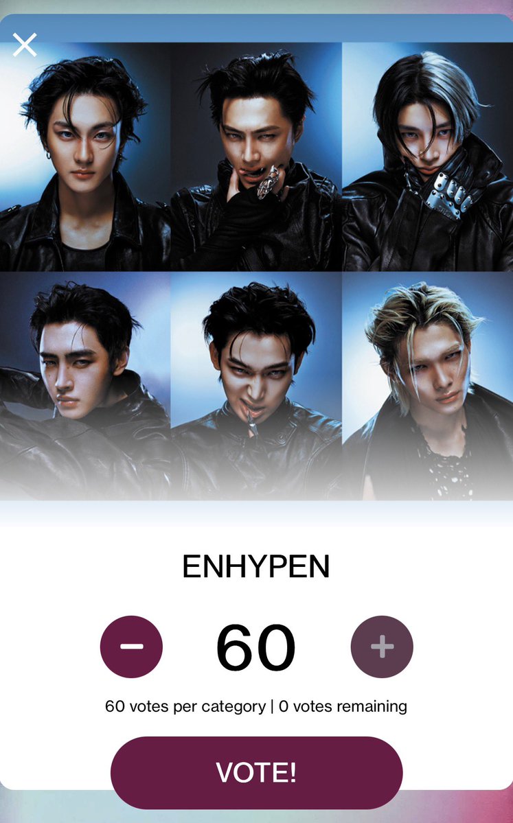 hoonEN1208's tweet image. vote.theamas.com/artist-of-the-…
#ENHYPEN