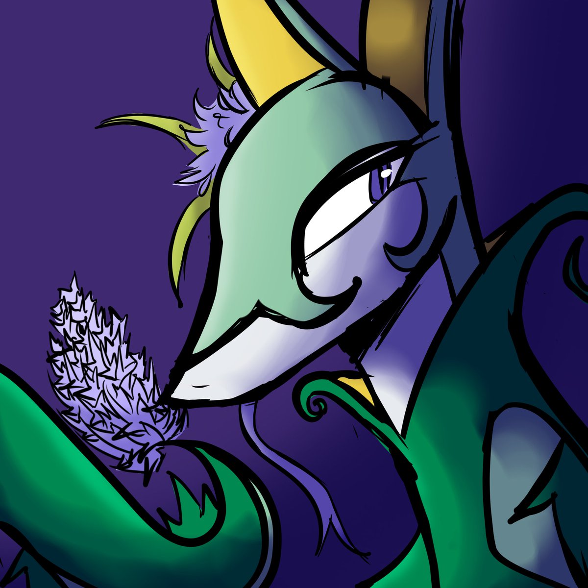 taffiocha's tweet photo. HYACINTH SERPERIOR

#serperior #pokemonart #pokemon https://t.co/kMPOqHo7km