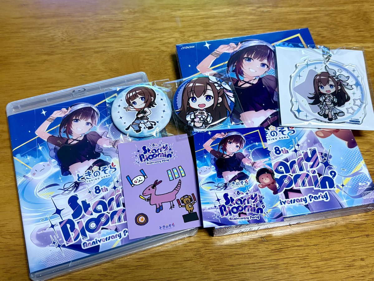 ときのそら8th AnniversaryライブBlu-ray本日発売、ファン開封の喜び広がる