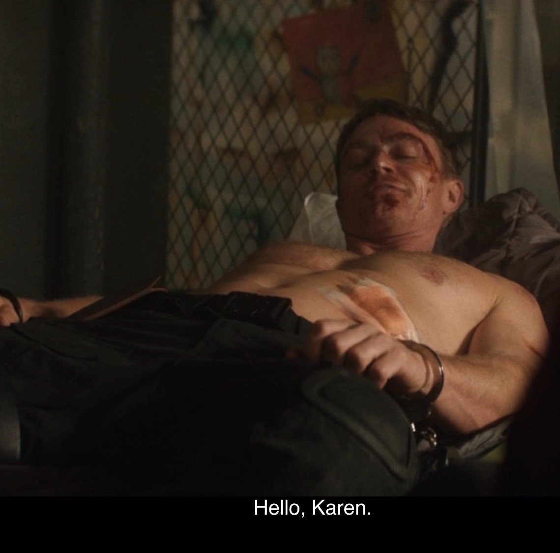 karen responding with “hello, benjamin” really made this full circle # ...
