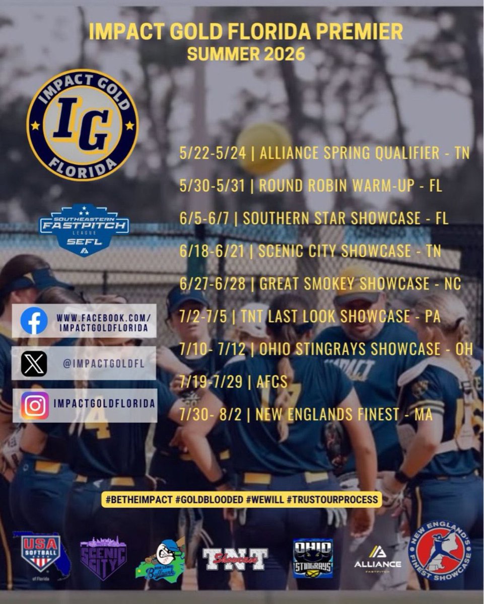 avasherard2027's tweet photo. One Month COUNTDOWN! Can’t wait for the season to start. @ImpactGoldFl https://t.co/D23bhmyfBp