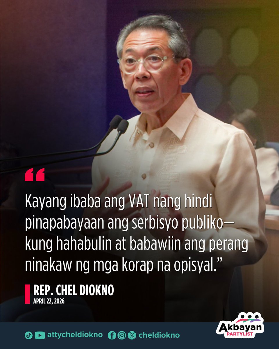 Kayang ibaba ang Value Added Tax (VAT) mula 12% to 10%—nang hindi pinapabayaan ang serbisyo publiko ng gobyerno—kung may "rebalancing".

Imbes na itax nang mataas ang mga pangunahing pangangailangan, maaaring itaas ang buwis sa mga bisyo tulad ng sugal, sigarilyo, at alak. Maaari