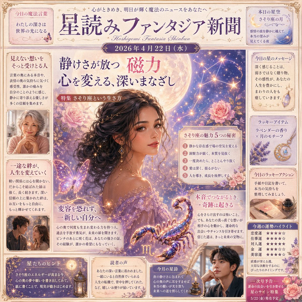 むげん🎱陰と陽を統合する星読み・まがたまセラピスト🐉👼 tweet media