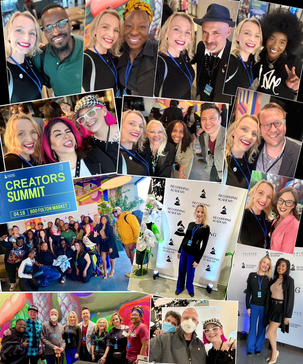 anitalerche's tweet image. The Chicago Creators Summit 2026 was a huge success!!! Our Midwest music community showed up big time! ✨💃🕺We had panels with brilliant speakers that engaged with the audience, and inspired everyone with their wisdom 🎶 
#CHICreatorsSummit2026
#ChicagoChapter
#GRAMMYs