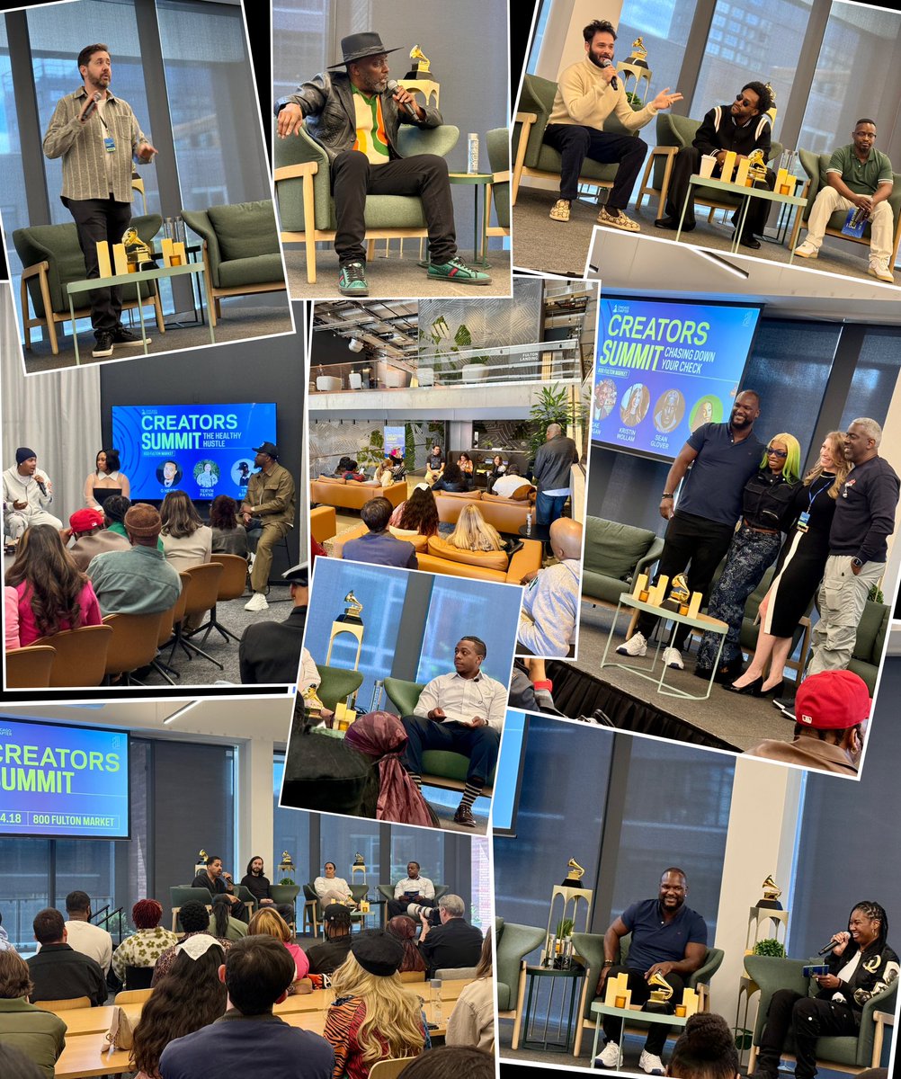 anitalerche's tweet image. The Chicago Creators Summit 2026 was a huge success!!! Our Midwest music community showed up big time! ✨💃🕺We had panels with brilliant speakers that engaged with the audience, and inspired everyone with their wisdom 🎶 
#CHICreatorsSummit2026
#ChicagoChapter
#GRAMMYs