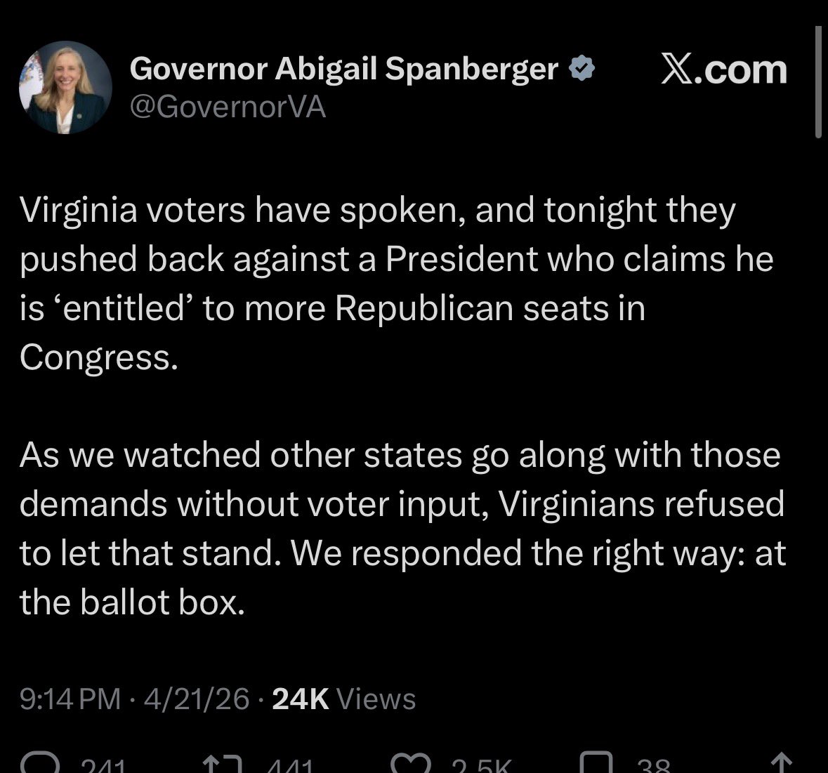 Charles R Downs tweet media