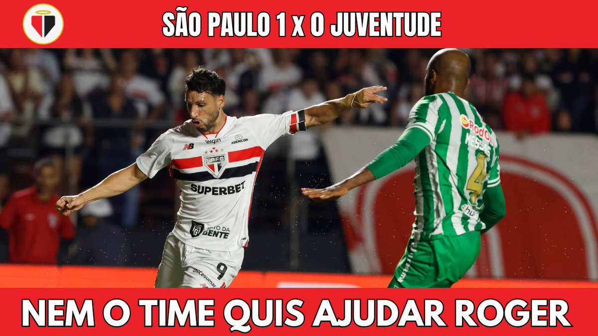 rafaelemilianoo's tweet image. SÃO PAULO 1 x 0 JUVENTUDE | ANÁLISE E COMENTÁRIOS | PONTARIA RUIM PARA AZEDAR AINDA MAIS O CLIMA

avantemeutricolor.com.br/opiniao/sao-pa…

#spfc #tricolor #sãopaulo #saopaulofc #tricolorpaulista #tricolordomorumbi #avantemeutricolor #sãopaulofutebolclube