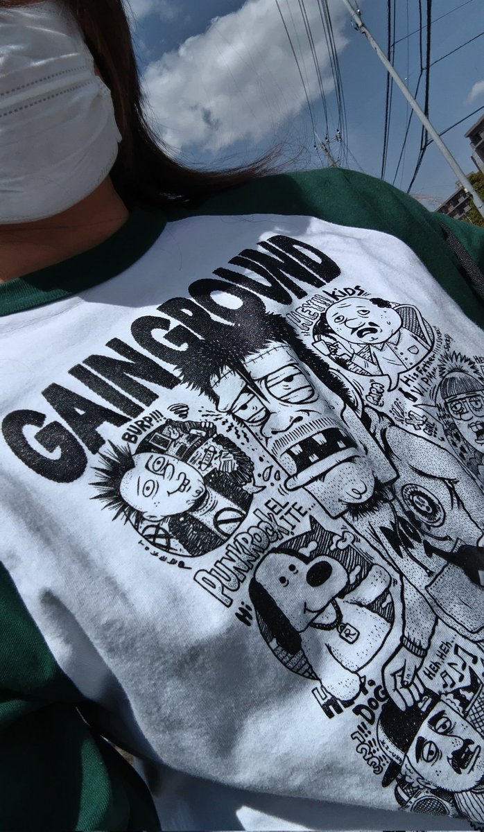 ってことで #ハイスタ(余韻)聴きながら🎶🚗💨🎶

図書館なぅ～♪

#ゲイン連れてきた 
<a href="/gainground025/">GAIN GROUND</a> 
ロンT日和～♪