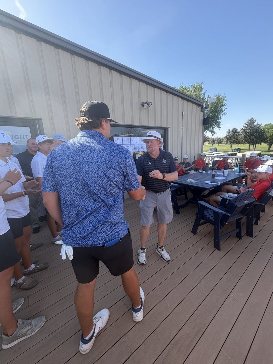 VikesBoysGolf's tweet photo. Season-best 316 at the Adams Central Invite ⛳️ Grayson Vogt fires a career-low 70, including a school record-tying 33 on the back nine 🔥 Jackson Ceder adds a 77 to place 8th in a tough field. All-around great effort by the whole team 💪
#lakeviewvikes https://t.co/168IS6xp5M