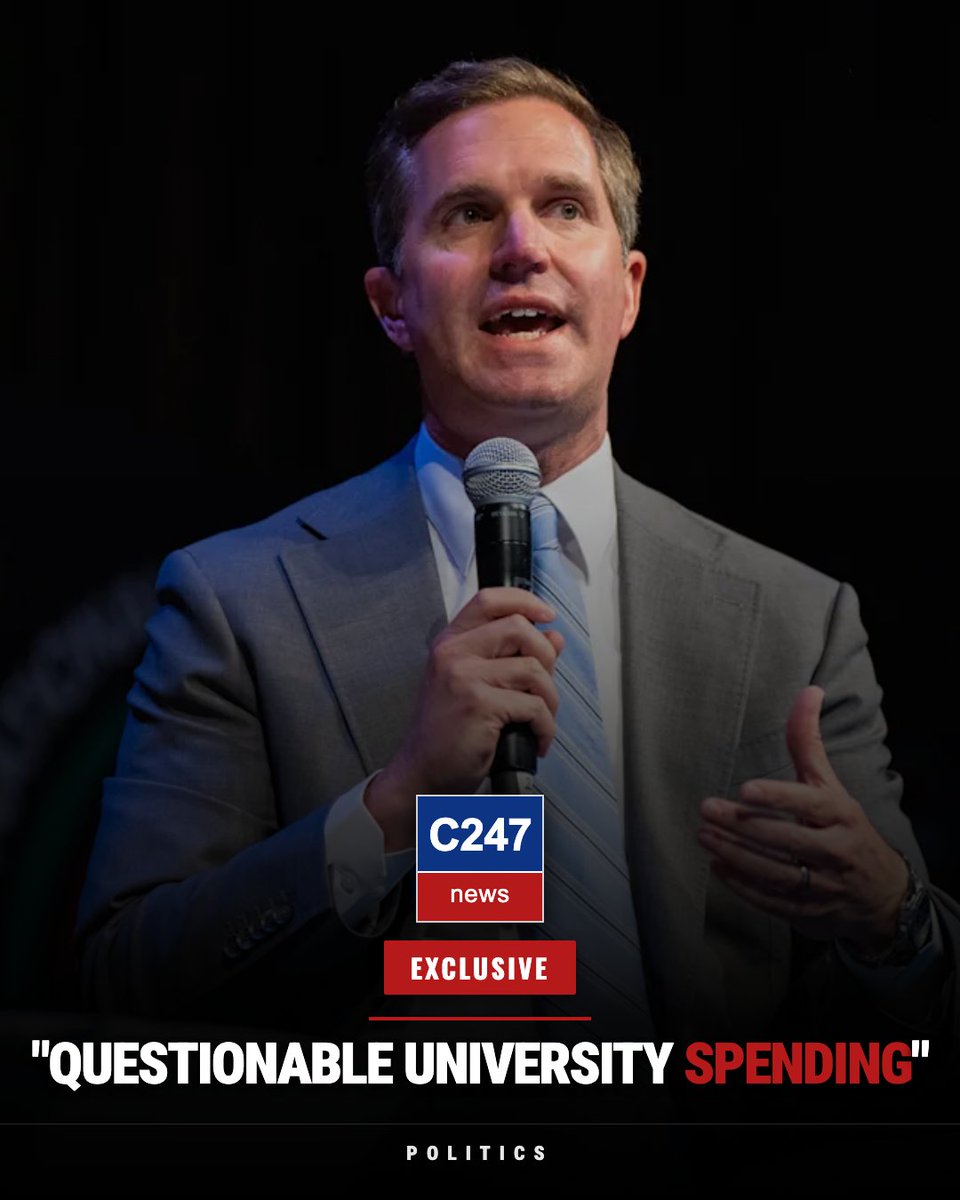 C247news's tweet image. 🚨 BREAKING: Kentucky Governor Questions University Spending!

Gov. Beshear slams UK's $950K job amid sports program concerns, questioning if 'partisan' donors are exerting undue influence. 

Your assessment? 👇

#Kentucky #HigherEd #CollegeSports