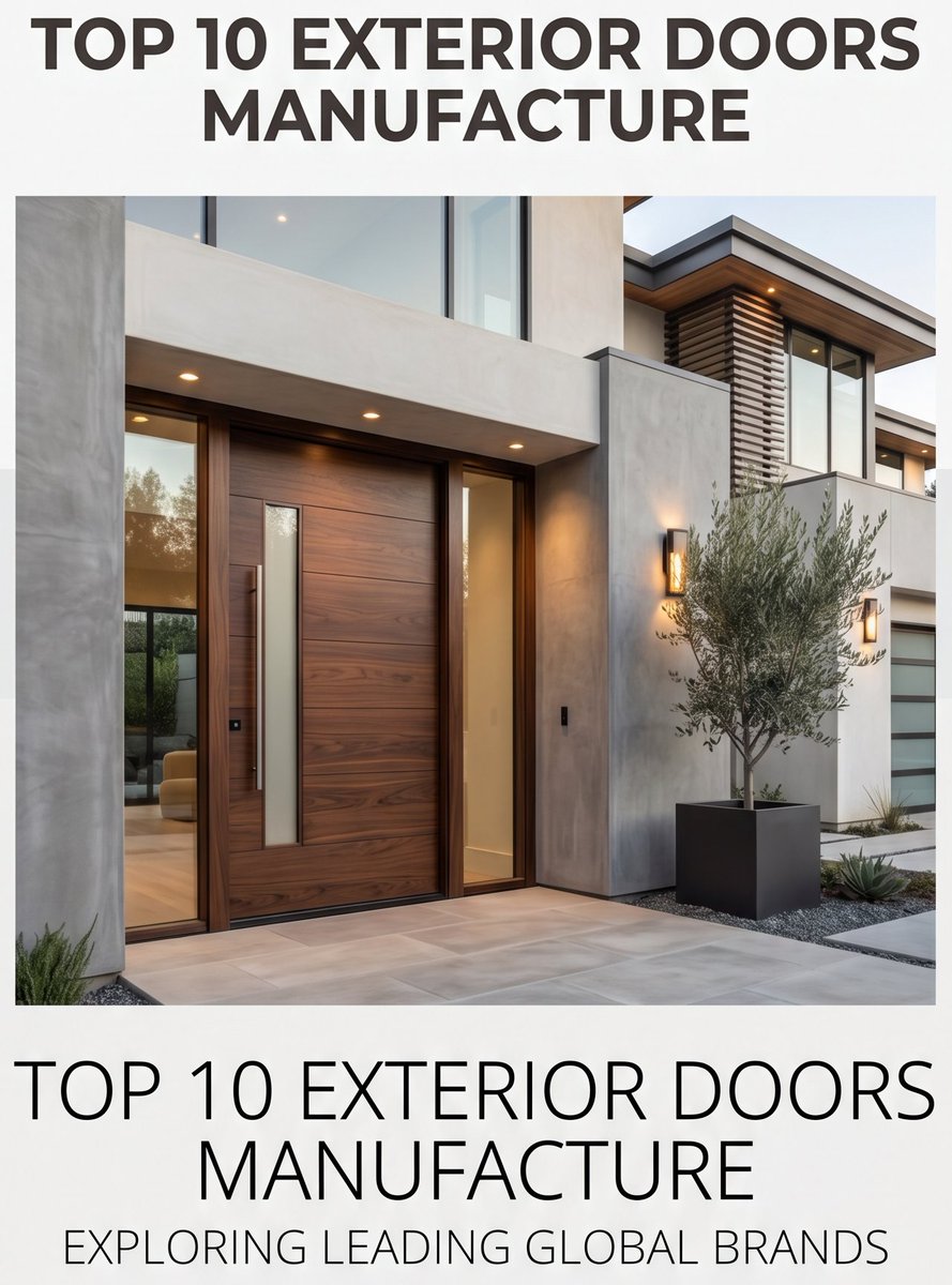 Rocco469531's tweet image. 🚪Top 10 Exterior Door Manufacture in China
🌐ddpexpertblogs.com/top10class/top…
Contact me for free~
#DoorToDoor #DDPexpert #purchase #Purchasing #Exteriordoors #SupplyChain