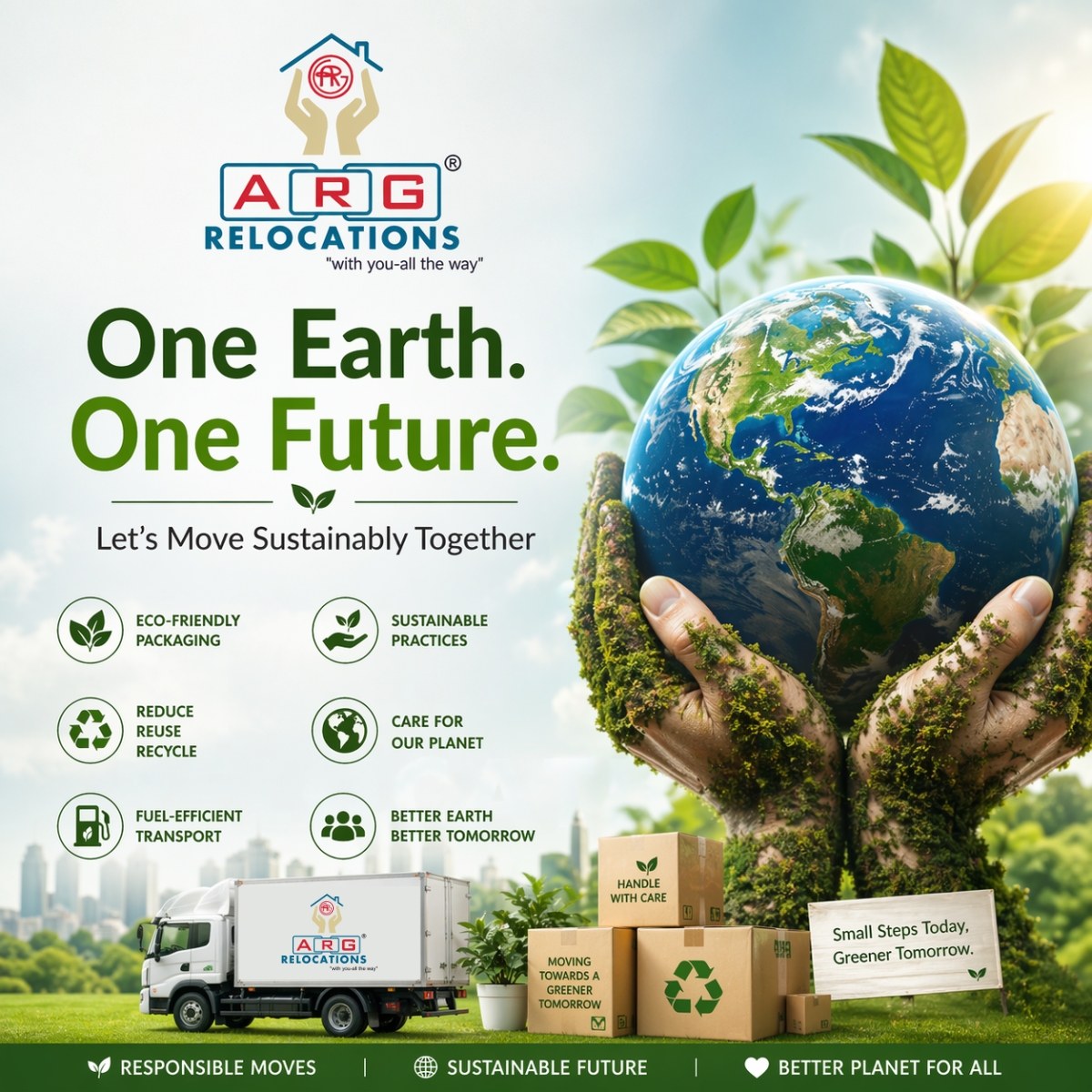 ArgMovers's tweet photo. 🌱 Moving Towards a Greener Tomorrow

On this Earth Day, ARG Relocations celebrates the importance of sustainability, responsibility, and a healthy planet.

Together, let’s make every move count for Earth. 🌍

#EarthDay #CleanPlanet #ARGRelocations #GoGreen #EarthLove https://t.co/ukwN9IyTGb