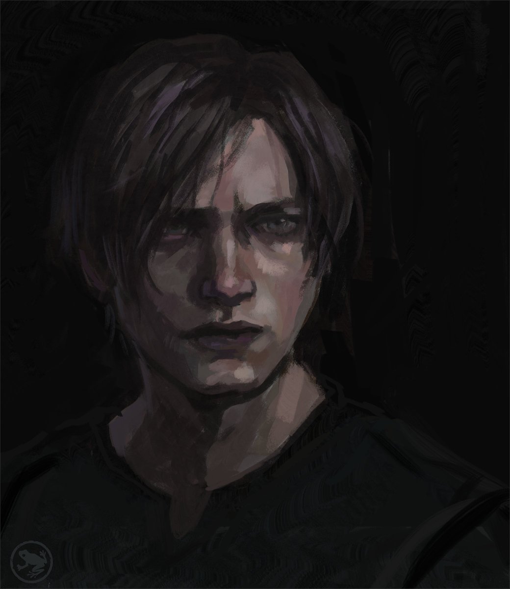 Rookie - painting study 
#LeonKennedy #ResidentEvil