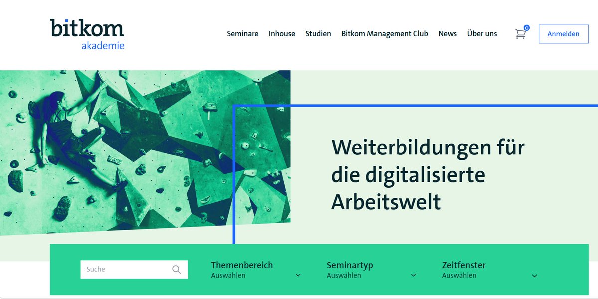 Seminarboerse's tweet image. Bitkom Akademie 
Mit Themenbereichen Digitale Transformation, KI &amp;amp; Daten, IT-Sicherheit, Nachhaltigkeit, Datenschutz sowie Recht &amp;amp; Regulierung leisten wir einen entscheidenden Beitrag zur Digitalisierung Deutschlands.
seminarboerse.de/anbieter/bitko…
#Datenschutz #Recht #Nachhaltigkeit