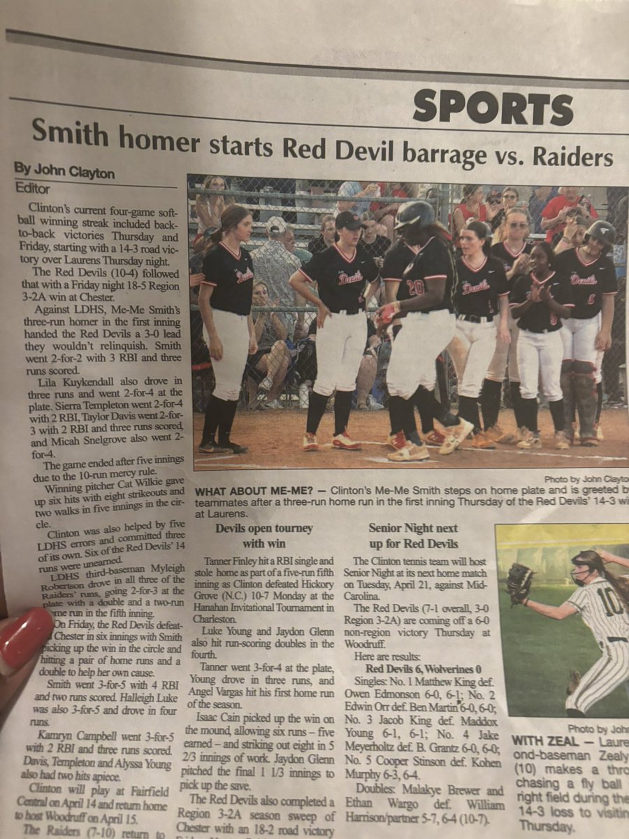 Memesmith27's tweet photo. My sophomore season is going great. My pitching is on fire and bat is still HOT!  Home Run 6-7-8-9- and 10.  @LadyBantams @CIURamsSoftball @FAMU_Softball @coach_rickyh @UGACoachTony @CoastRecruits @SBRRetweets @HawkinsChawkins @UpstateSoftball https://t.co/7WsWv1i7MJ