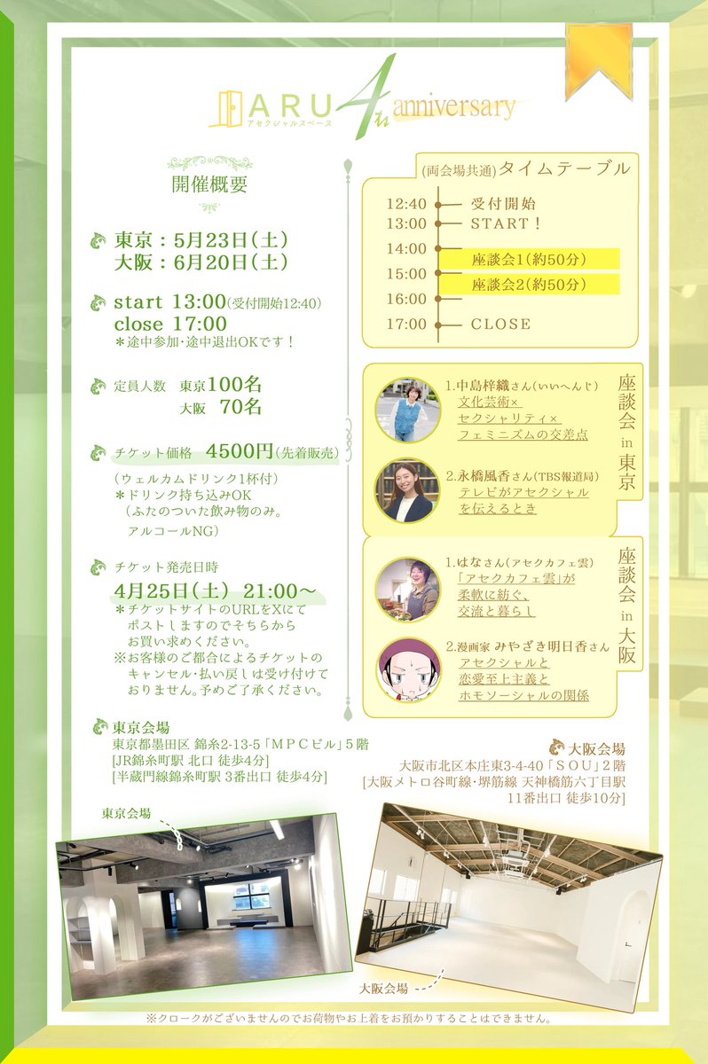 ARU-アセクシャルスペース-🎉4周年🎊 tweet media