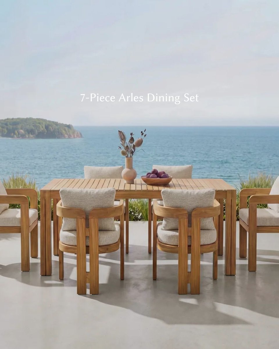 hernestcom's tweet photo. Designed for slow days and long conversations—this is HERNEST outdoor living.

Introducing The Arles Collection, made to live beautifully outside.

Shop now: https://t.co/yL2XHwFrJw

#HERNEST #HERNESTHomeDecor #myHERNESTHome #SpringHomeRefresh #ArlesCollection https://t.co/oKzLHo1r6U
