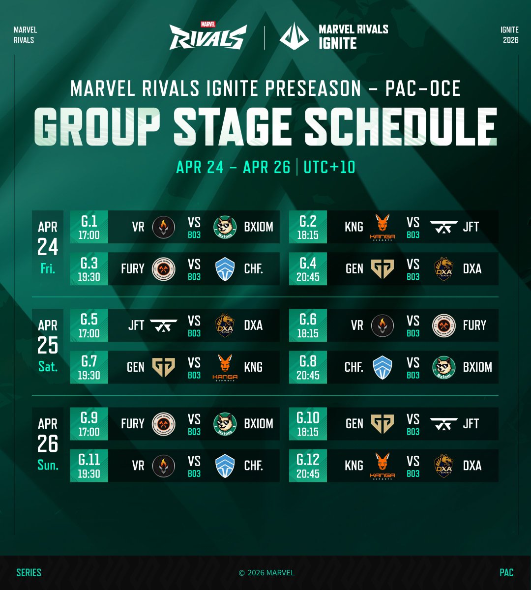 Marvel Rivals Esports tweet media