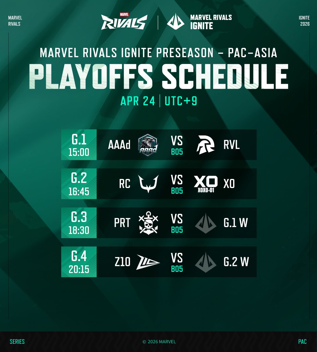 Marvel Rivals Esports tweet media