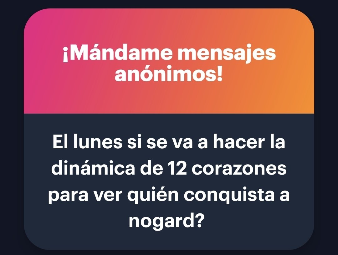 No lo sé amistades :) eso lo decide ella <a href="/soynogard96/">pansa de leche</a> .  La verdad no creo que Alex le de permiso , mi amiga es la más gobernada 🙂‍↕️✨️