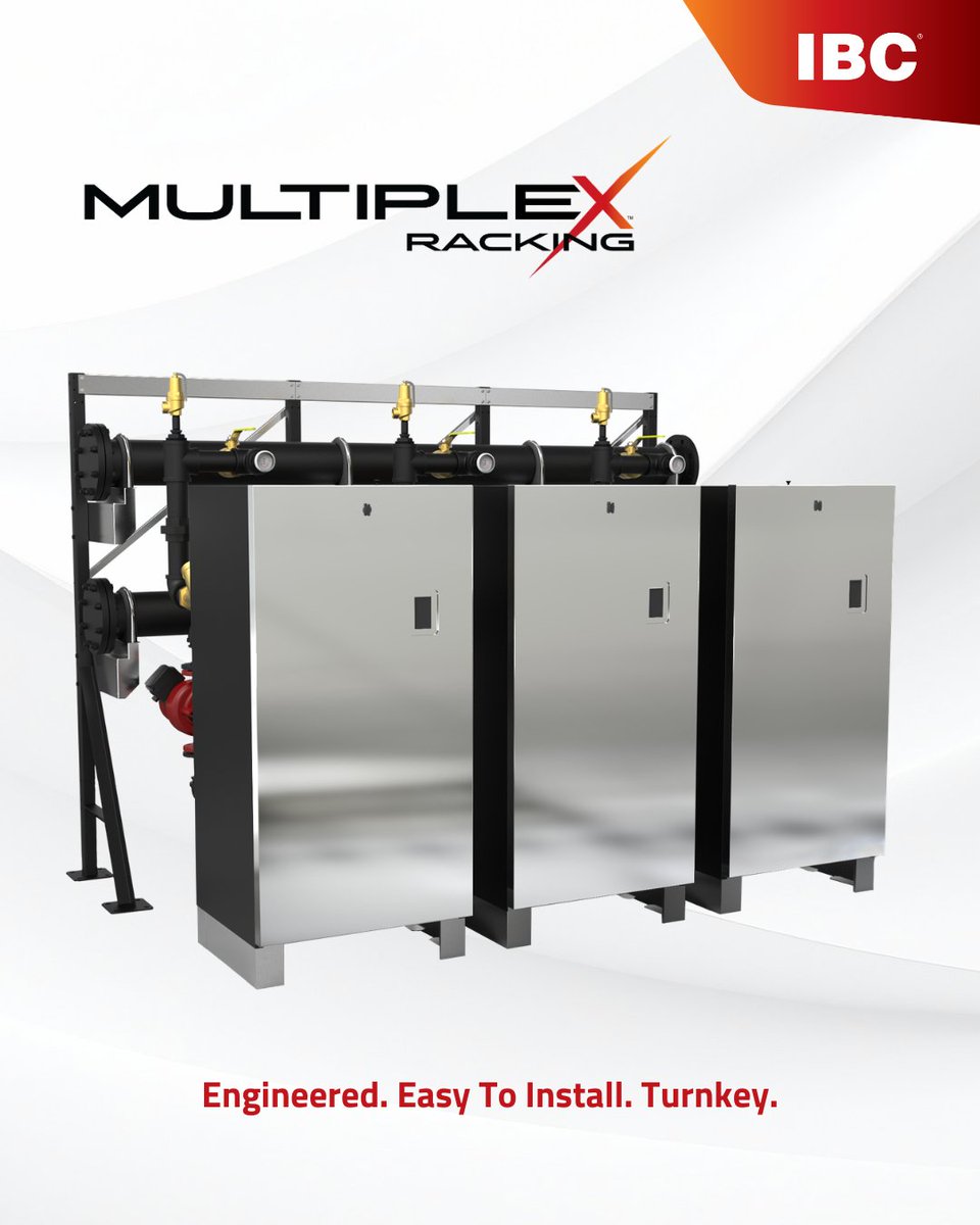 Pairing the IBC Multiplex Racking System with EX Series boilers means reduced install time, simplified piping, and consistent, high-performance operation in demanding commercial applications.

#HVACInstall #MechanicalSystems #BoilerExperts #IBCTechnologies